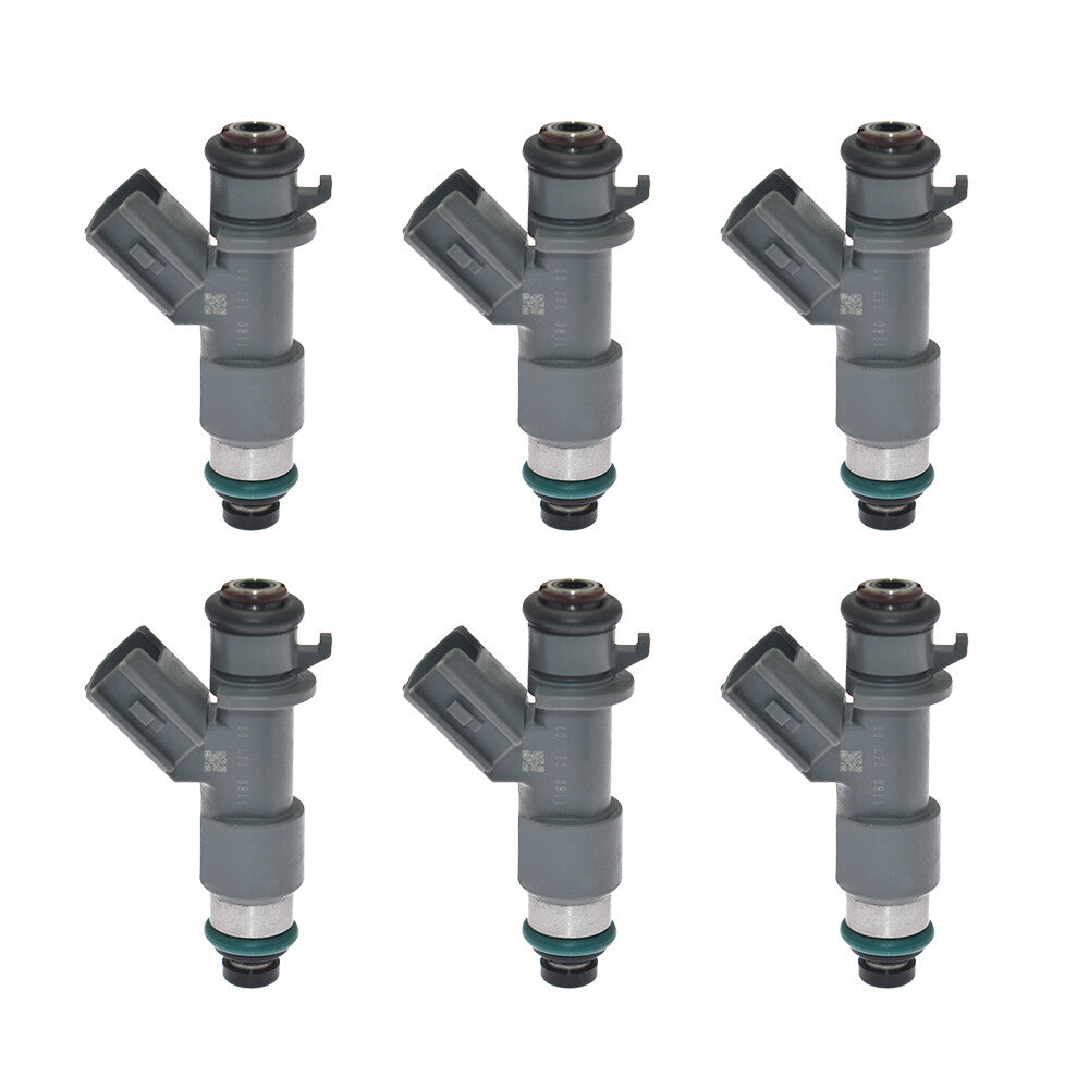 6x Fuel Injectors for Honda Accord for Acura MDX TL TSX 3.5L 3.7L V6 16450-R70-A01