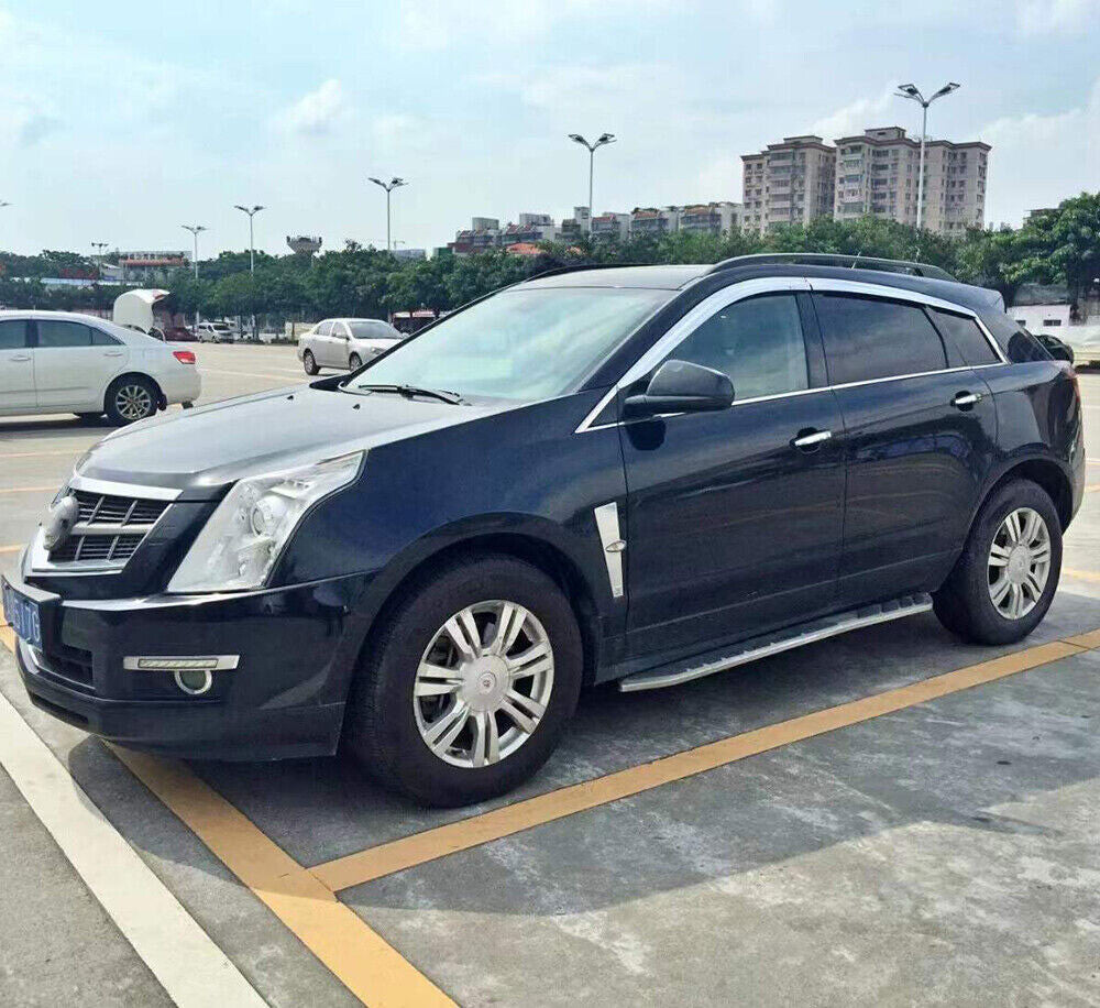 4Pcs for Cadillac SRX 2010-2016 Window Vent Visor Sun Rain Deflector Guard Trim