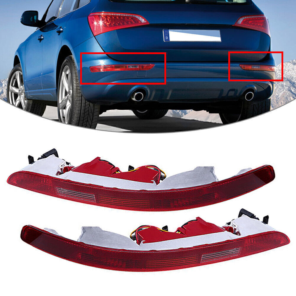 for Audi Q5 2009-2017 16 Rear Bumper Lower Tail Light Brake Stop Lamp 8R0945096