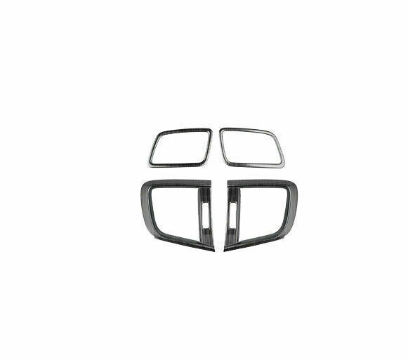 LR AC Air Outlet Vent Cover Trim 4 for Honda CRV CR-V 2017-2022 Black Titanium