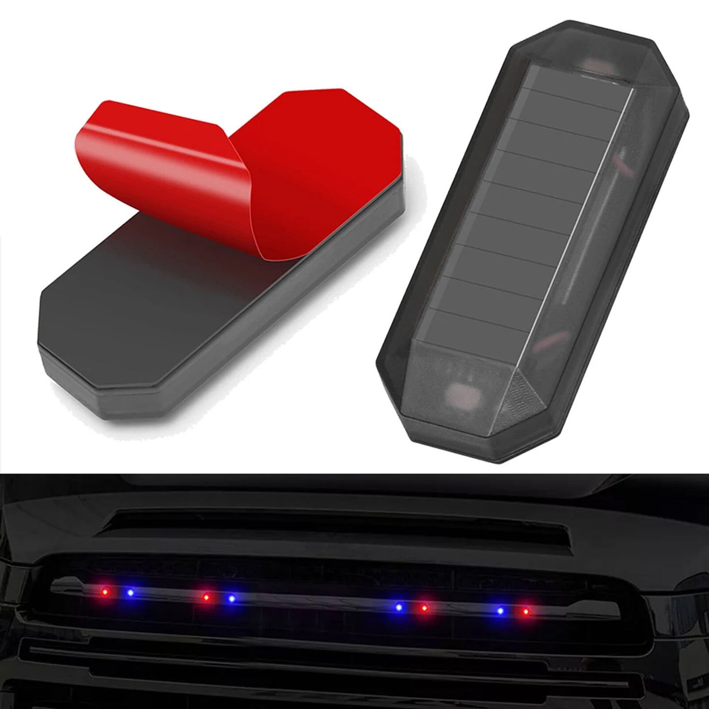 LED Anti-theft Warning Light Strobe Security System Flash Lamp Car Accessories
