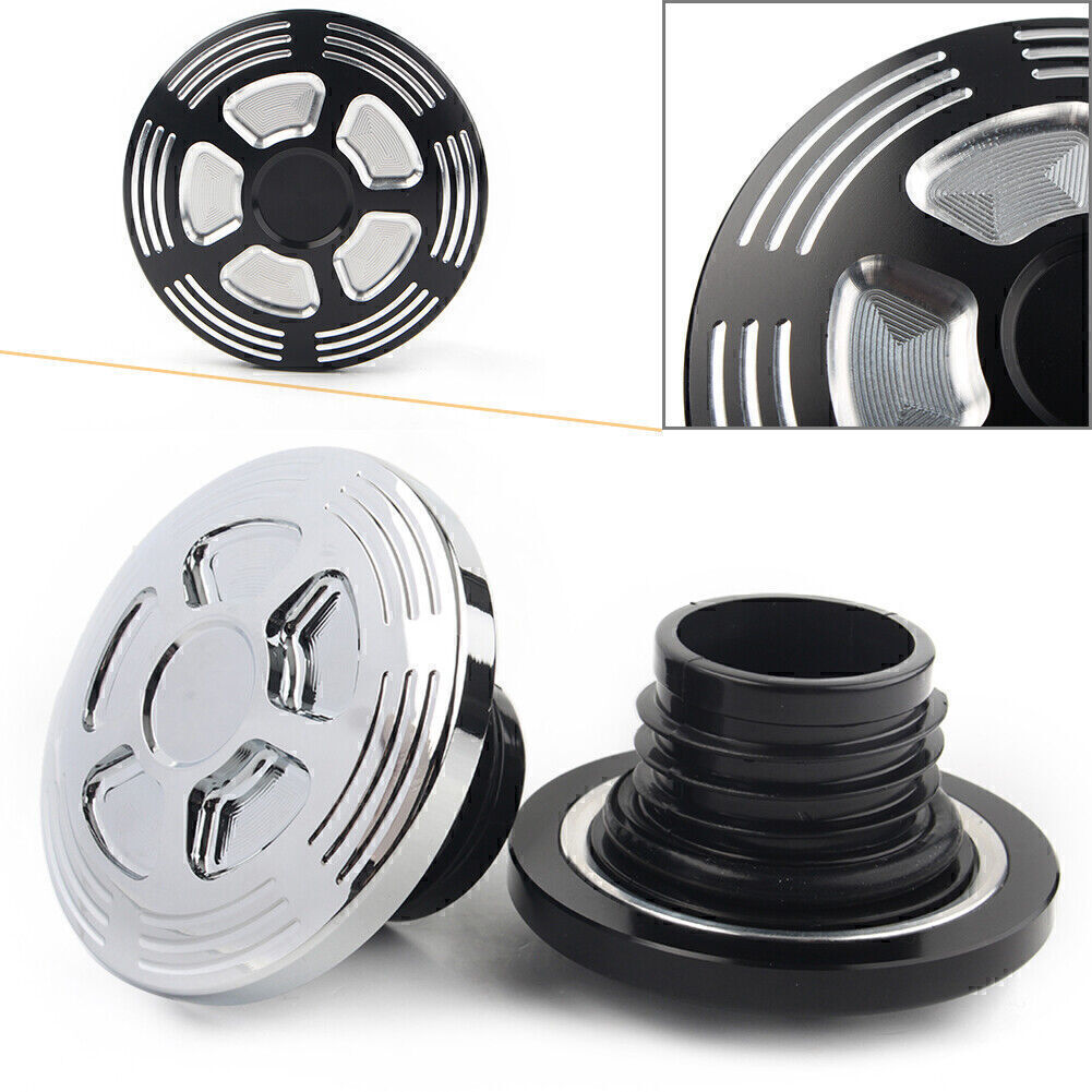 CNC Fuel Gas Tank Cap for Harley Sportster XL883 XL1200 48 Dyna Touring Softail