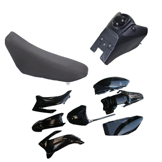 Suitable for Yamaha TTR 110 and TTR110 plastic fenders, fuel tank, and for seat kit for Dirt Pit bicycles SSR170