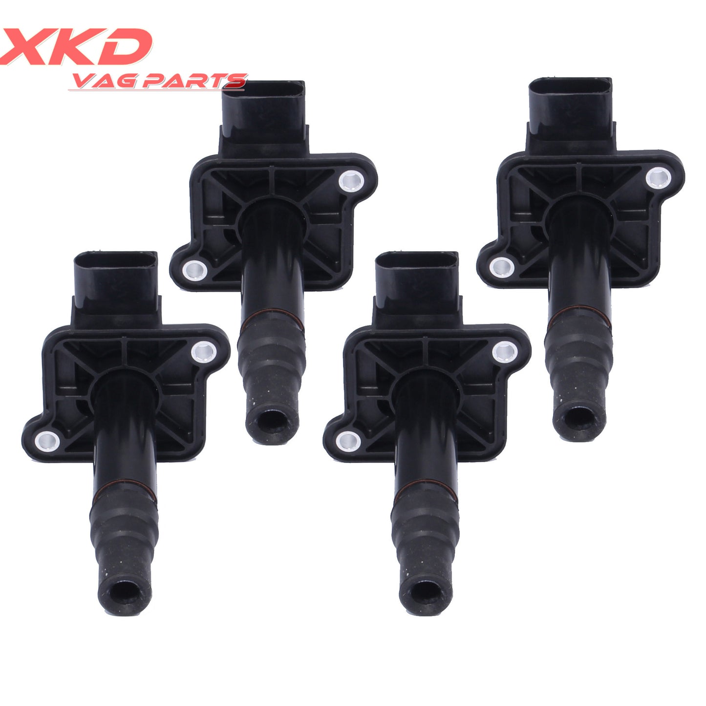 1.8T 4x ignition coils are suitable for Volkswagen for Jetta , for Golf , for Passat , Beetle, for Audi A4, for A8 , A6, S6, AWD, and AWW-.