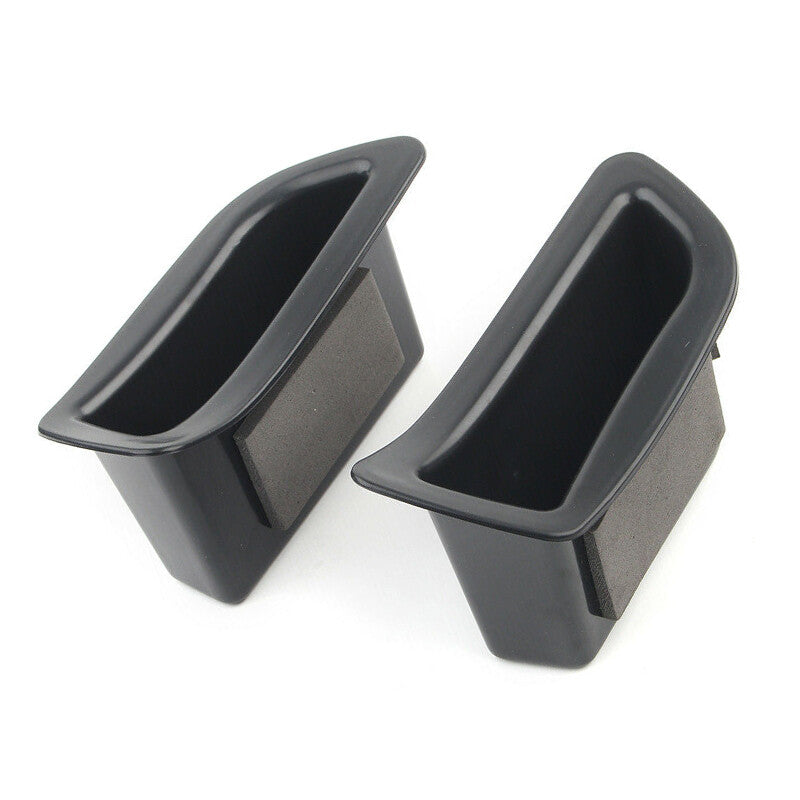 2Pcs Front Door Handle Armrest Storage Box Tray Bin for Volvo V40 2013-2018