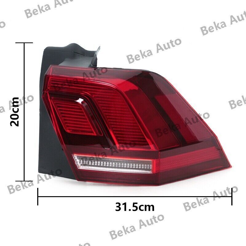 The left-side exterior taillight is applicable to the for Volkswagen for Tiguan (2017-2018-2021).