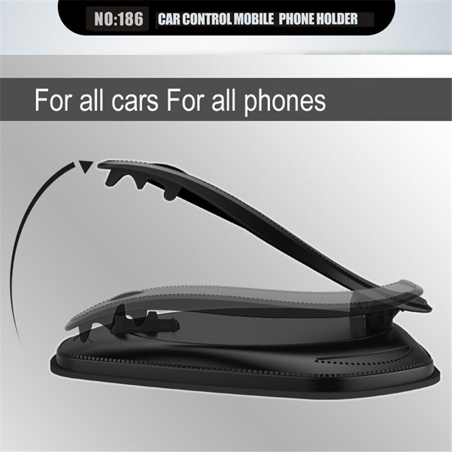Adjustable Dashboard Mobile Phone Holder Clip Dash Car Mount Stand Accessories
