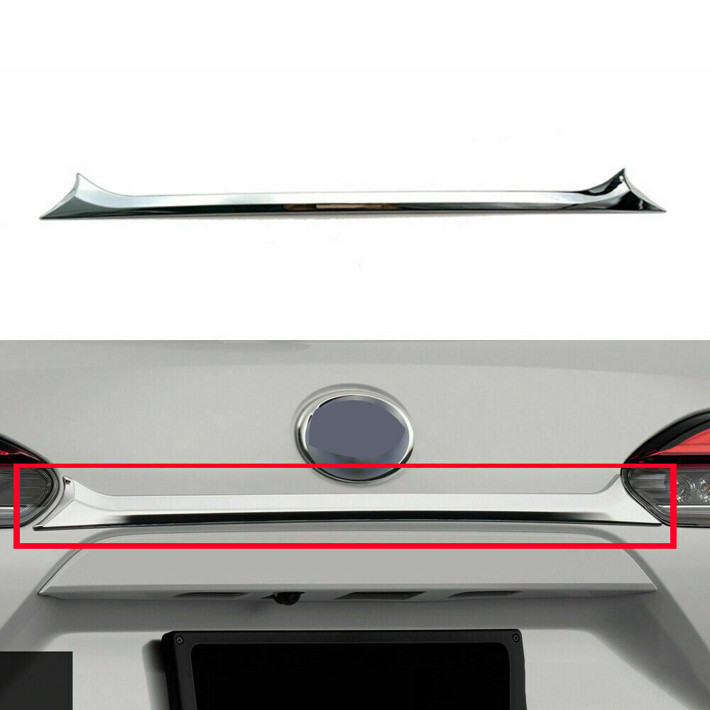 for Toyota for Corolla Cross 2022-2024 Car Chrome Rear Trunk Lid Trim molding Cover