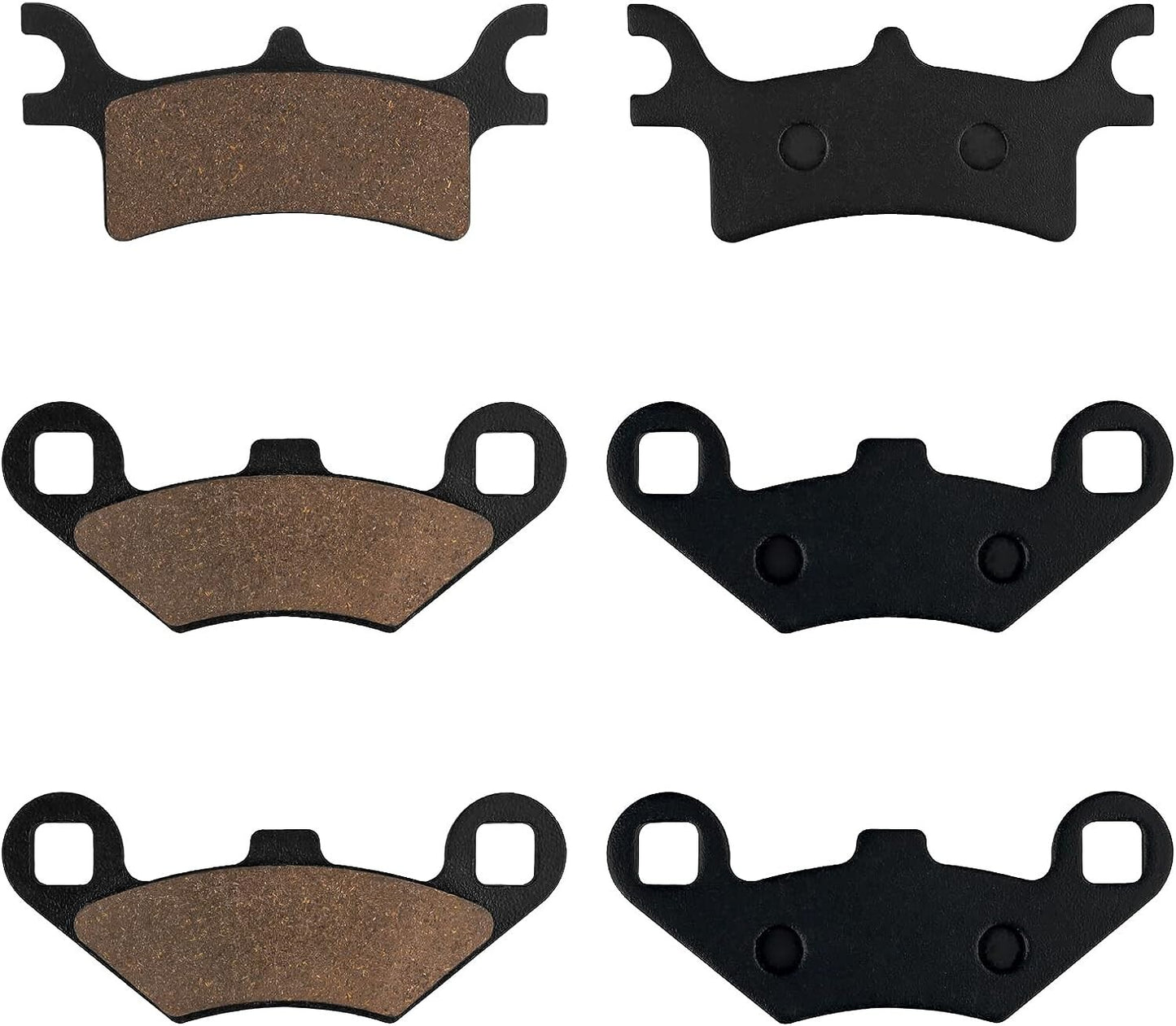 Front and Rear Brake Pads for Polaris Sportsman 400 500 600 700 800 EFI/HO