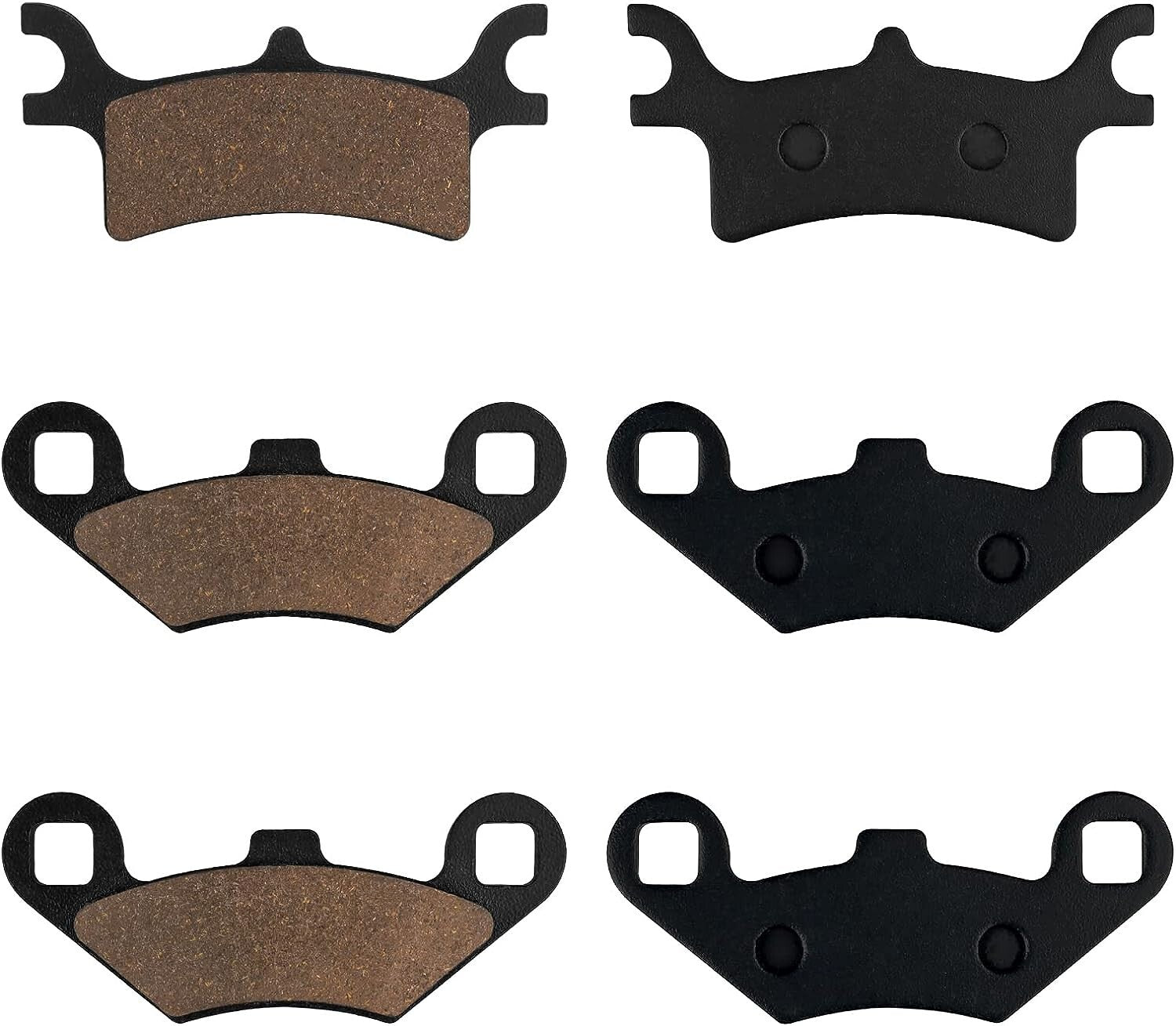 Front and Rear Brake Pads for Polaris Sportsman 400 500 600 700 800 EFI/HO