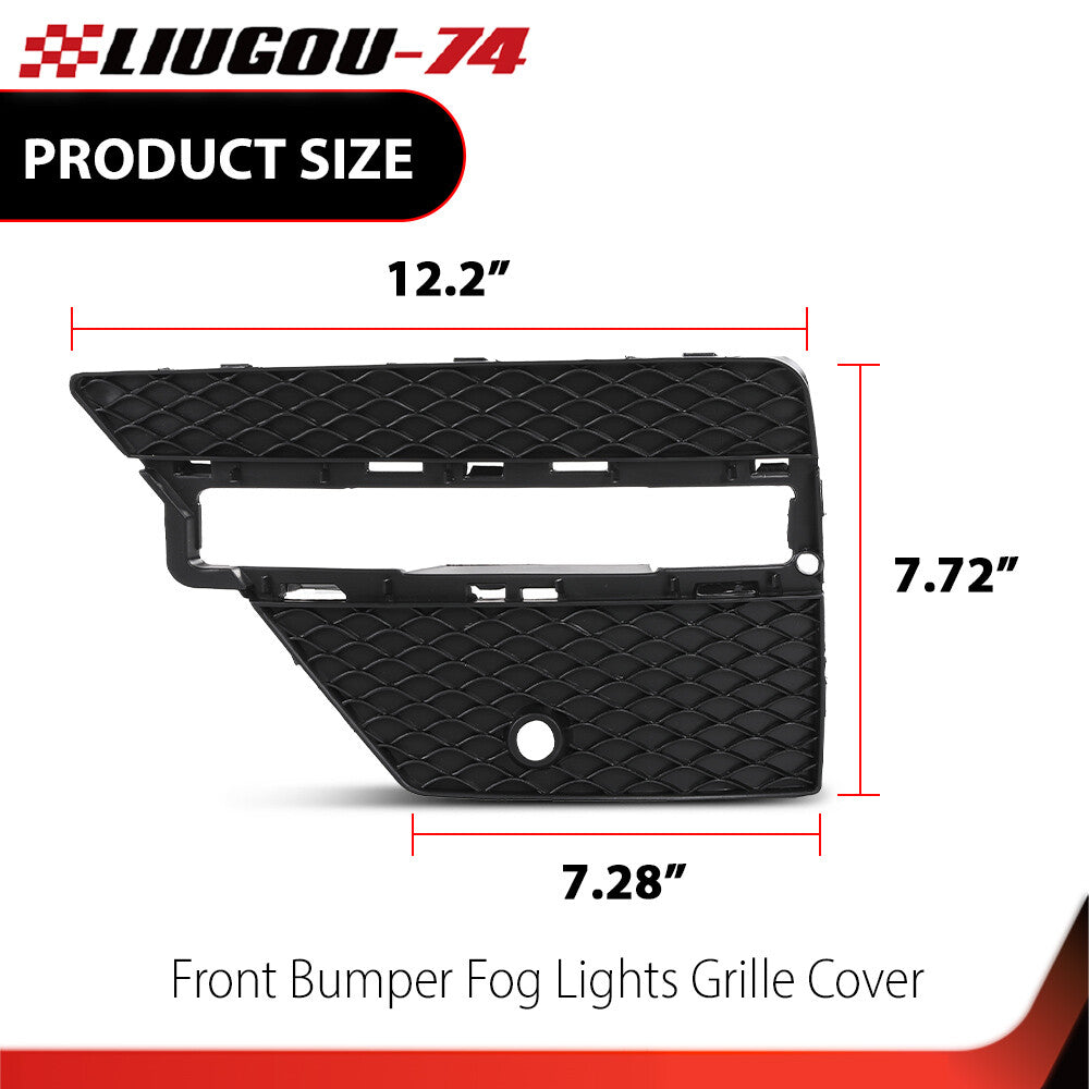 The front bumper grille fits the for Mercedes-Benz ML350 2012-2015 Package 2 LH and right-hand output.