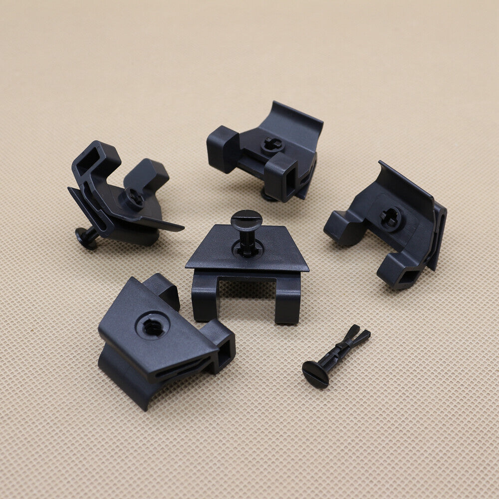 for Lexus for Toyota Bumper Fender Liner Retainer with Pin Bracket Clips X5 Sets