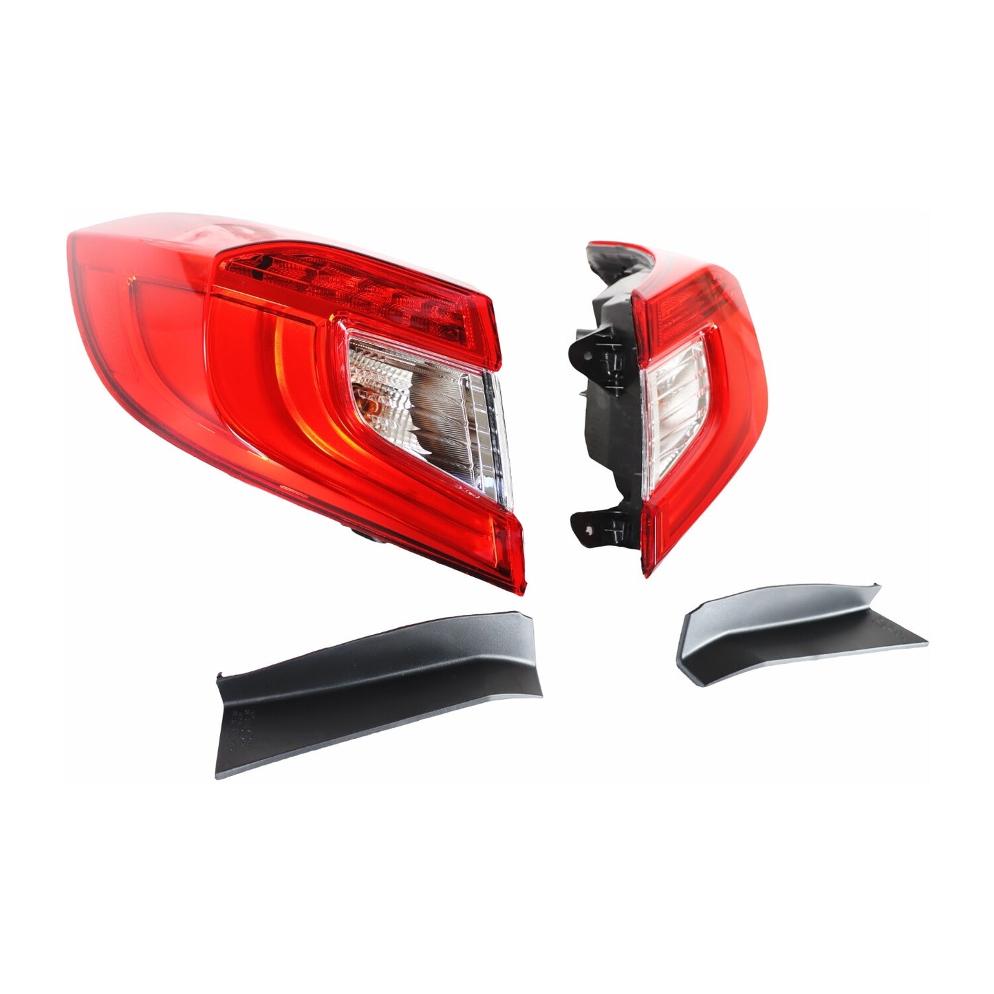 Pair Tail Lights Tail Lamps For 2018-2022 for Honda Accord HO2804118 HO2805118