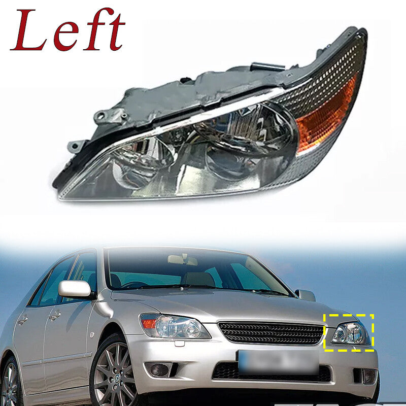 1Pcs Left for TOYOTA ALTEZZA RS200 Front Headlight for LEXUS IS200 1998-2005