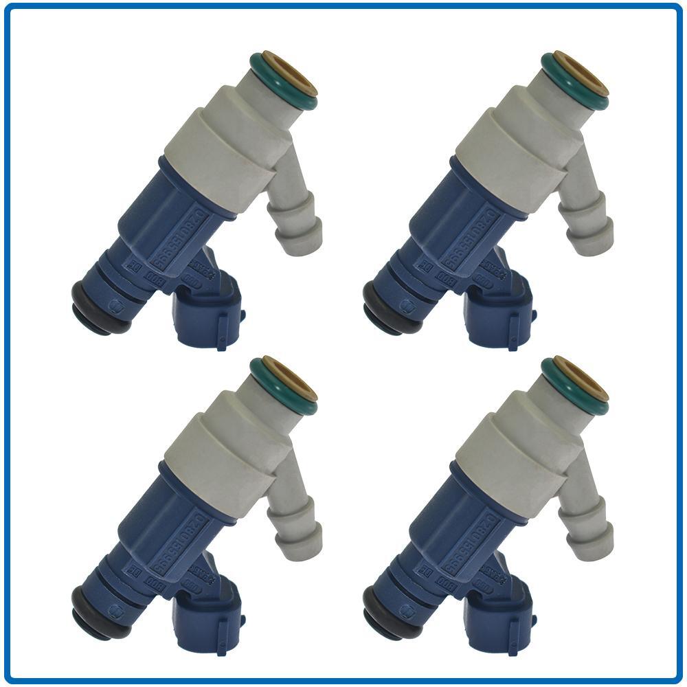 Set 4 Fuel Injectors For 2000-05 for Volkswagen for Golf Beetle for Jetta 2.0L I4 0280155995
