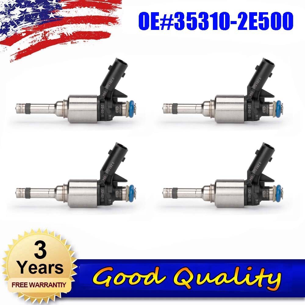 4-piece fuel injector 35310-2E500 for HYUNDAI for ELANTRA GT KONA for TUCSON for Kia FORTE5