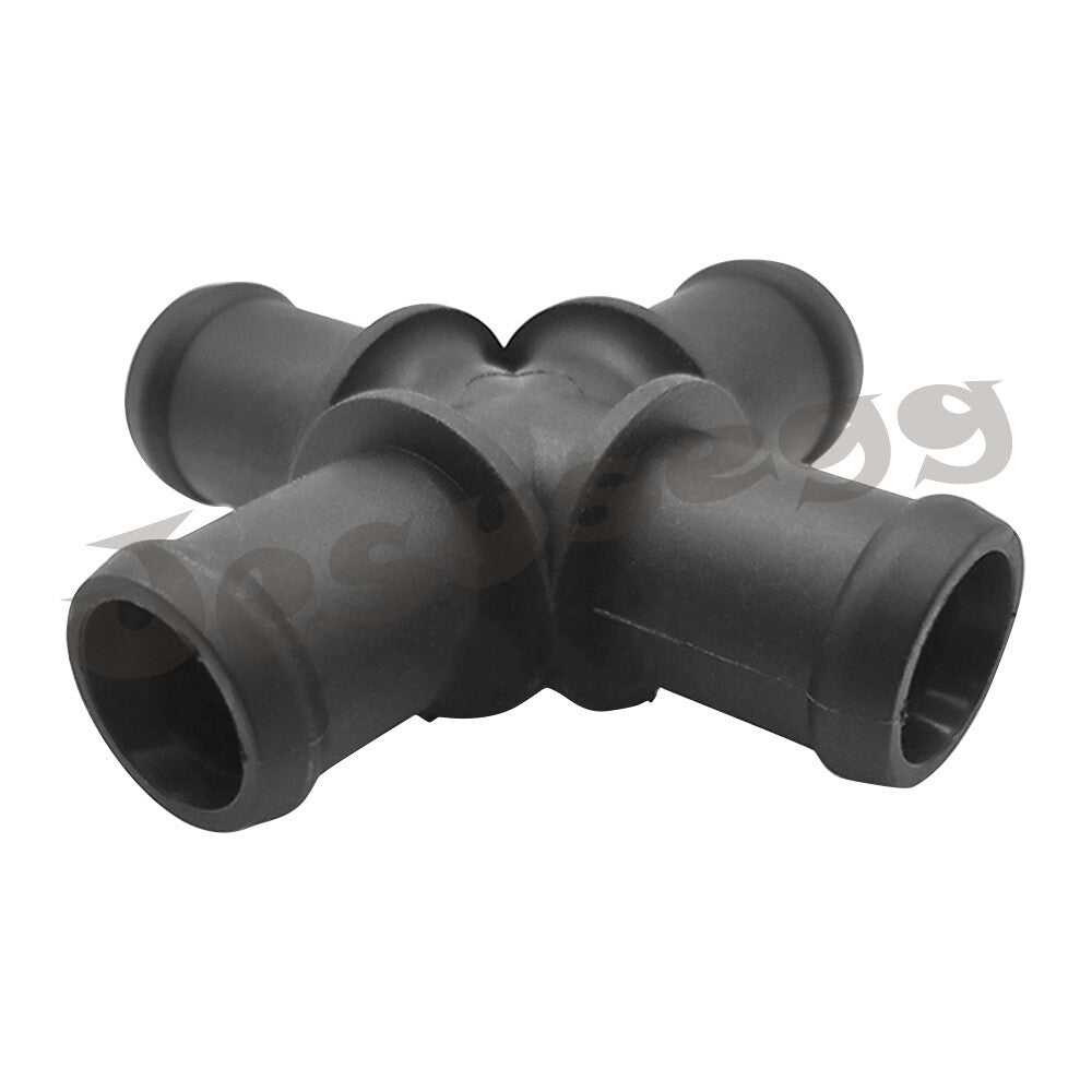 Fits for Mini Cooper R52 R53 4-Way Engine Coolant Pipe Adapter Connector 17127518613