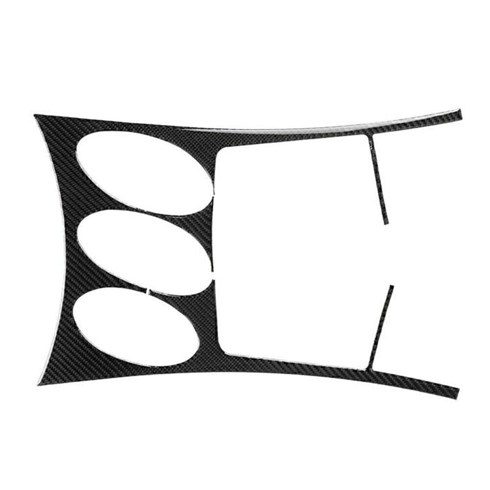Carbon Fiber Interior AC Control Panel Cover Trim Fit for Nissan 350Z 2006-2009 2008