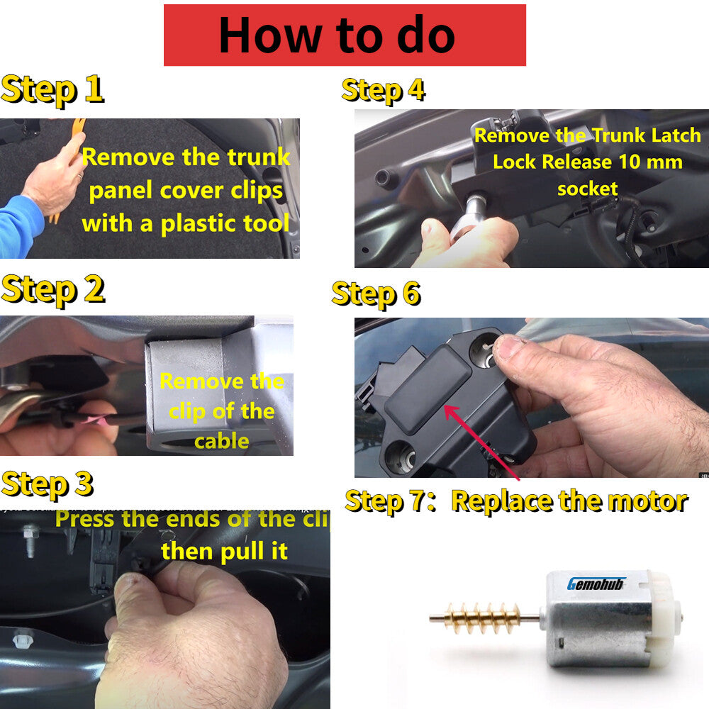 Electric Trunk Lock Latch Motor For 2004-2009 for Mercedes-Benz E-Class S211 E320