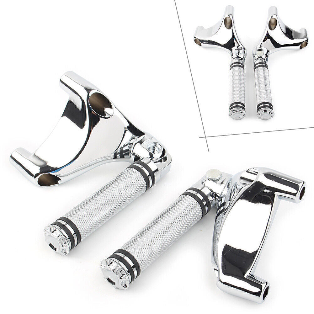 for Harley Sportster XL883 1200 04-13 Chrome Rear Passenger Footrest Peg Mount