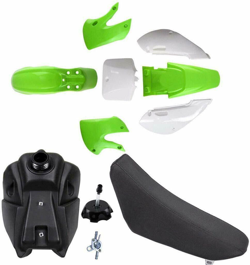 High- for seat , rectifier plastic fender fuel tank suitable for 125cc Pit bicycles for Kawasaki KLX110
