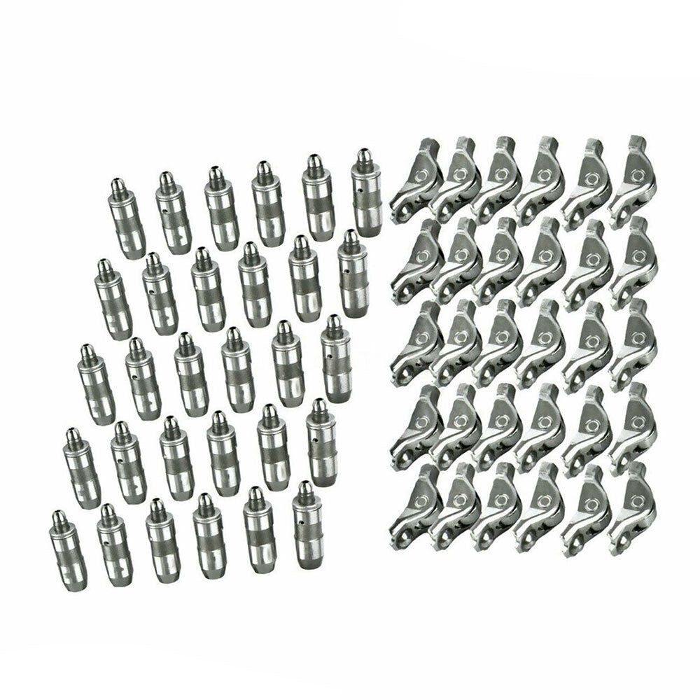 48pcs Engine Rocker Arm And Lifters Set Fits for Ford F-150 for Mustang 3V 4.6L 5.4L