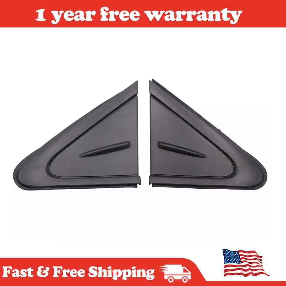 2X Side Mirror Fender Corner Triangle Cover Trim for Toyota for Corolla 2019-2021