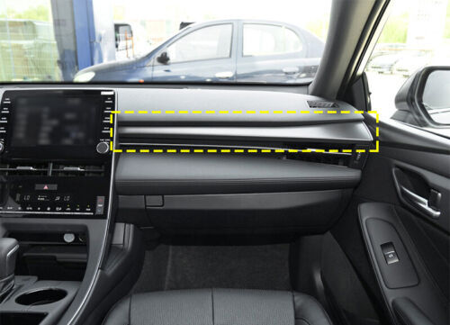 Trim Silver Central Console Dashboard Strip Fit for Toyota for Avalon 2019-2022 ABS
