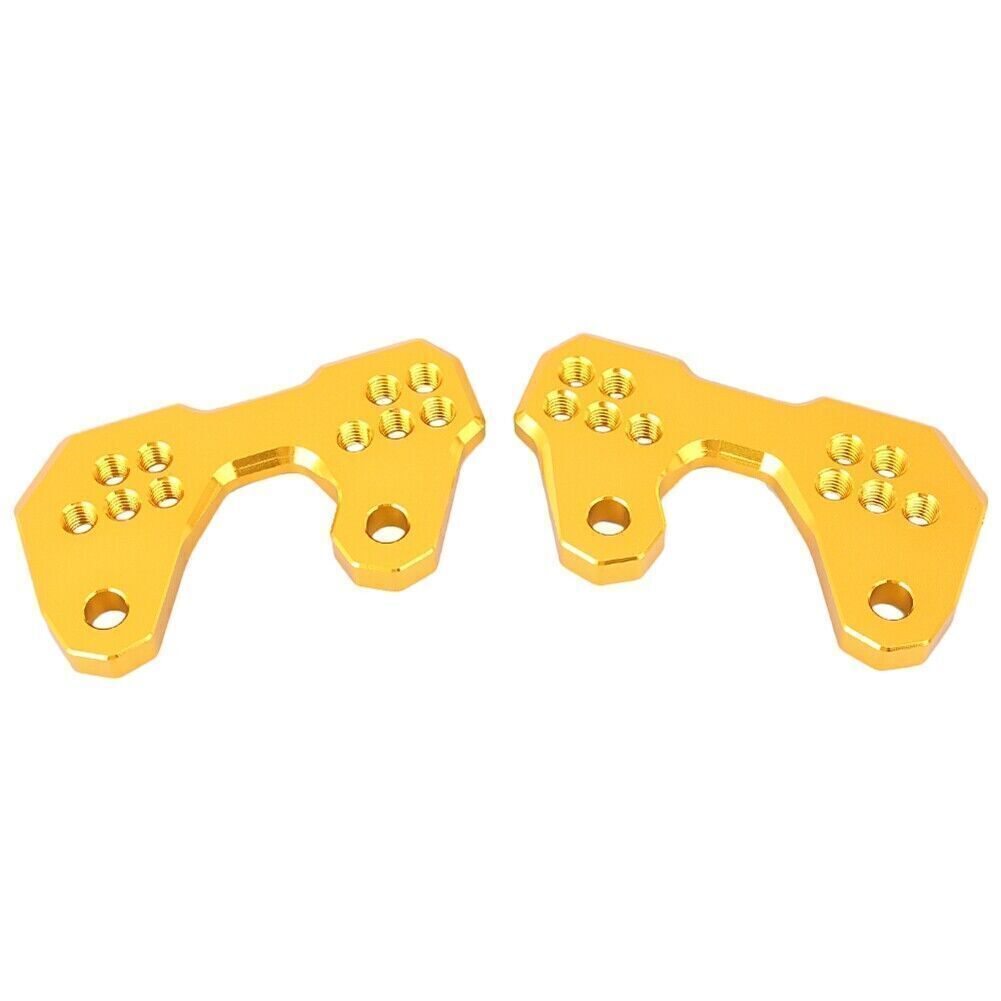 Motorcycle L R Rearsets Base Mounting Plate for Yamaha R25/R3 2015 2016 Gold
