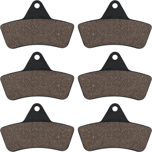 Front and Rear Brake Pad for Arctic Cat 400 500 250 300 2X4 4X4 1998-2004