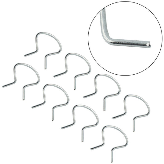 8- Door Handle Window-Crank Retainer Horseshoe-Clip Set for Chevrolet - for Pontiac