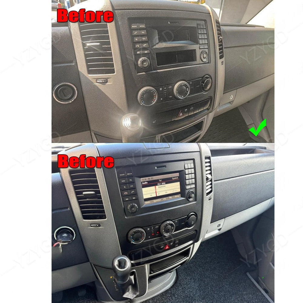 for Mercedes for Benz Sprinter 2006-2018 GPS Android Auto Carplay Car Stereo Radio