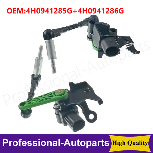 A new front LR air suspension height sensor set is compatible with for Audi for A8 2013-2017 S8 S7
