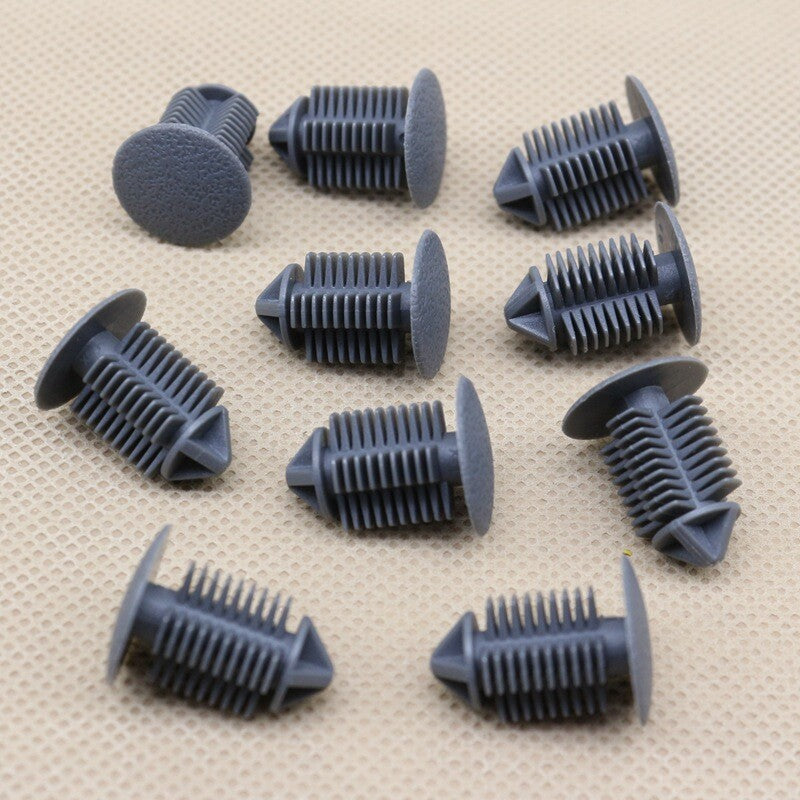 10-piece set of decorative panel clip fasteners for Renault 7703077107