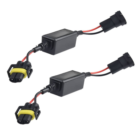 2Pcs Error LED Canbus Decoder For LED Car Headlight Bulb H8 H9 H11