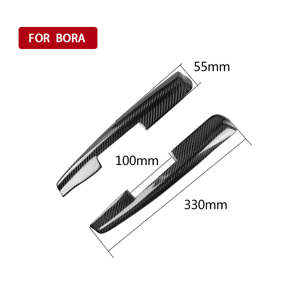 Carbon Fiber Headlight Eyebrow Trim for Volkswagen for VW for Jetta for Bora 4 Mk4 1999-2004