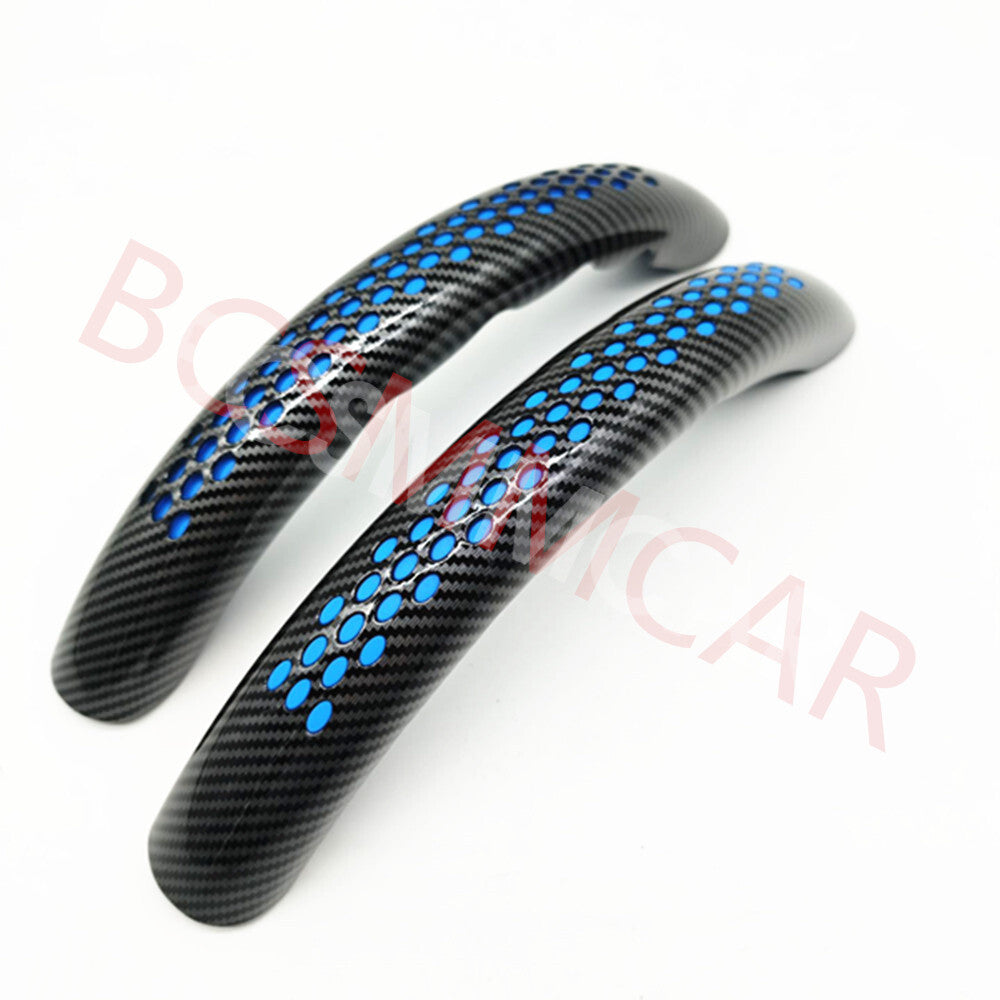 Car Steering Wheel Cover Protector Carbon Fiber Look Non-Slip Auto Accessories