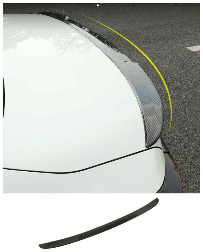 for Nissan Altima 2019-22 Carbon Look ABS Rear Tail Trunk Spoiler Wing Lip Cover