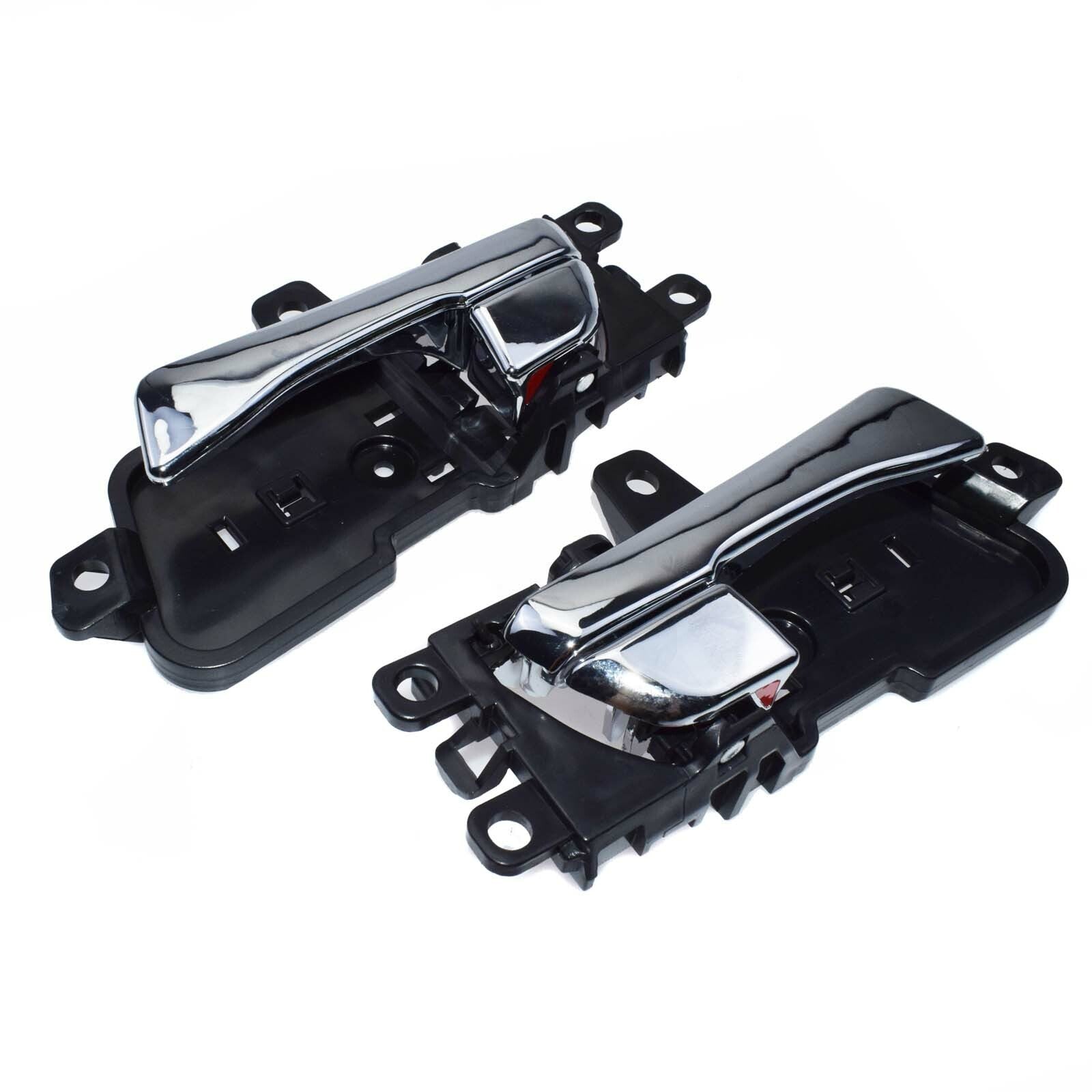 pair of chrome-plated left and right inner door handles for the for Hyundai Sonata 2011-2014.