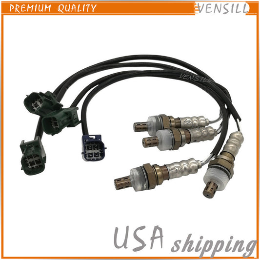 4PCS Front  Rear Oxygen Sensor for Infiniti FX35 G35 for Nissan 350Z 3.5L V6 03-04