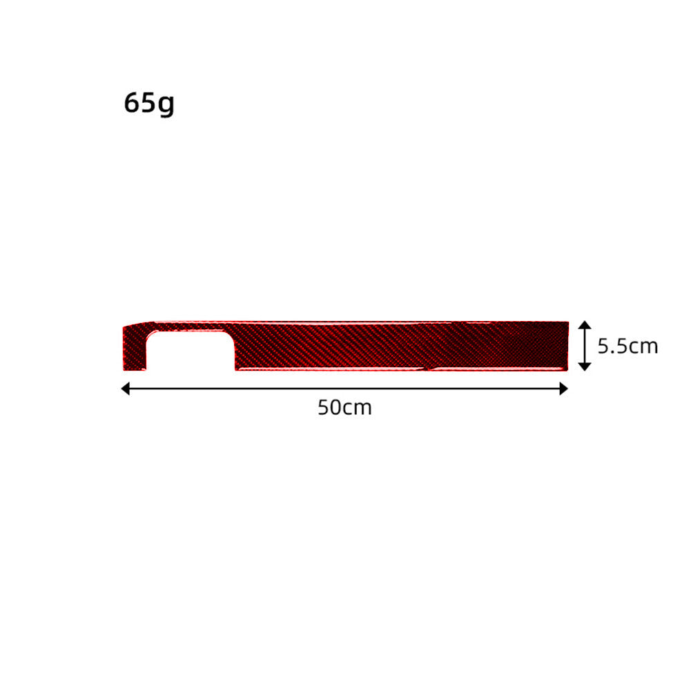 Red Carbon Fiber for Co -pilot Strip Cover Trim for Mercedes Benz M-class 2006-2011