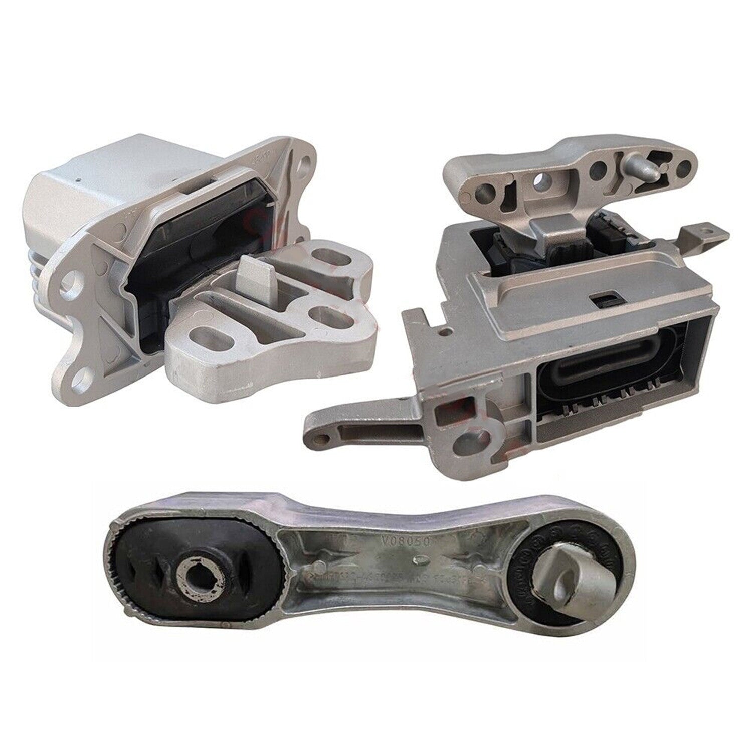 Front Lower Right Engine Transmission Motor Mount 3X for BMW X1 X2 F46 F55 1.2T
