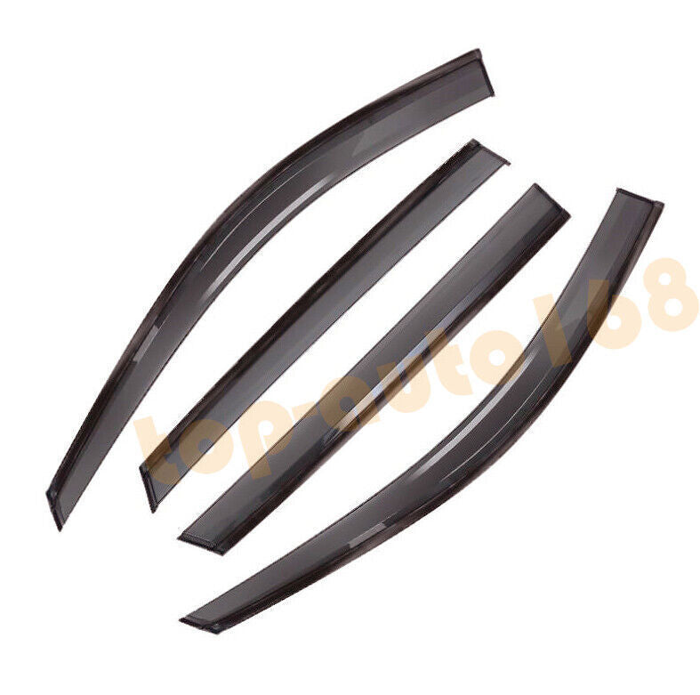 for Volvo XC90 2015-2024 Smoke Window Wind Visors Sun Rain Guard Vent Deflectors