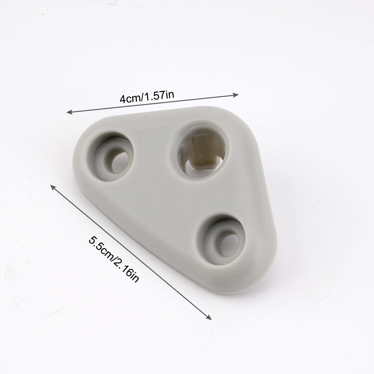 Beige sun visor bracket suitable for 2008-2018 for Subaru Forester, 2010 Impreza, and 2013-2019 Crosstrek.