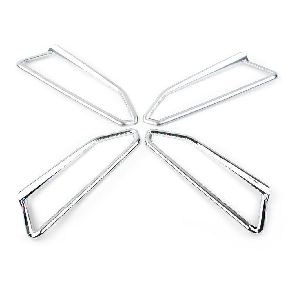Motorcycle Chrome Front Light Trim Accents Fit for Honda Goldwing GL1800 18-up