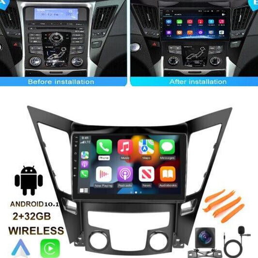 for Hyundai Sonata 2011-15 GPS Navi Car Stereo Carplay Radio Android 10 WIFI DSP