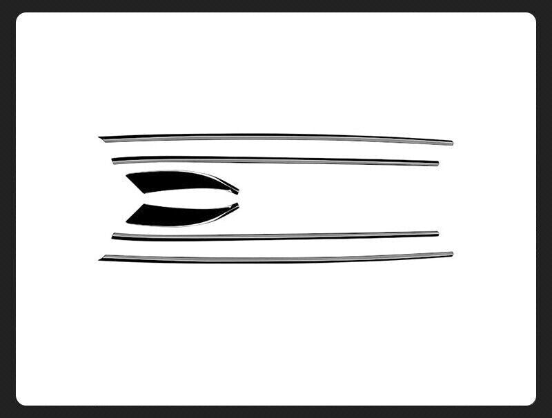Steel rear door bumper cover pole bracket decoration suitable for 2022 and 2023 for Infiniti QX60