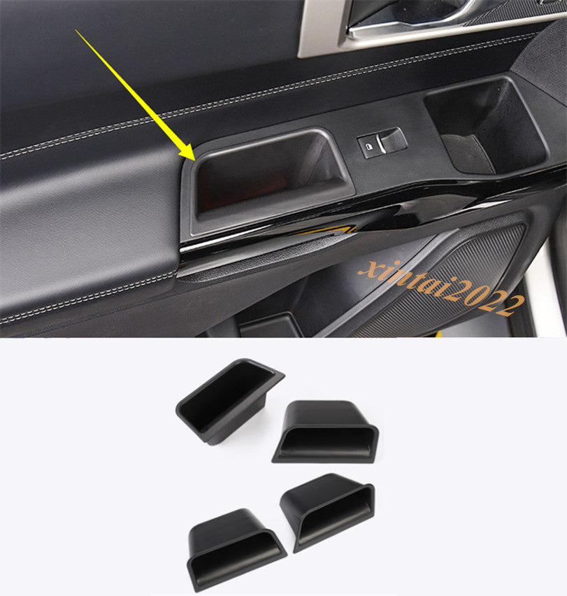 for Ford Explorer 2020-2023 Black Interior Door Armrest Organizer Storage Box