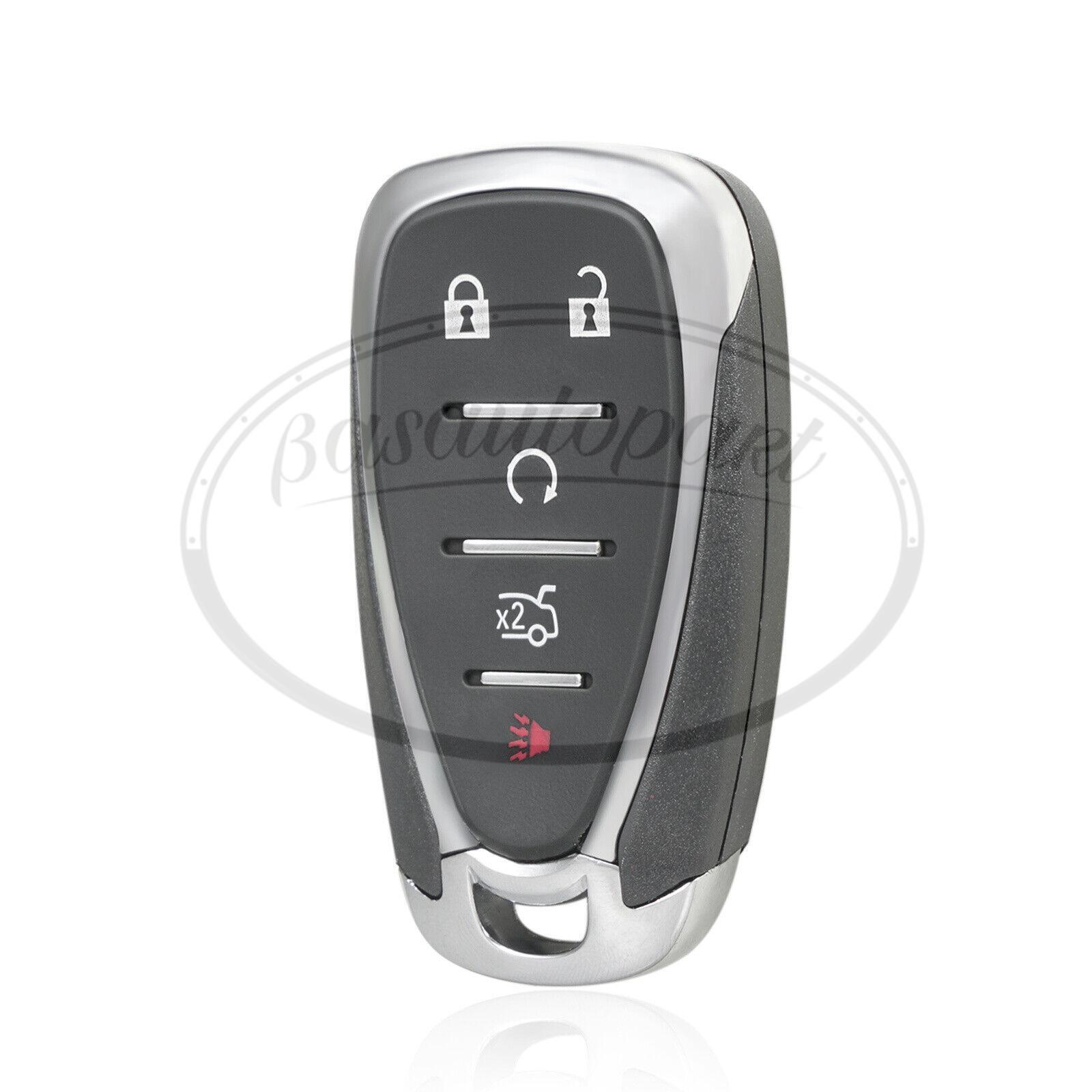 5-Button Key Fob Shell Case Cover for Chevy Malibu 2017 2016 2018 2019 2020-2021