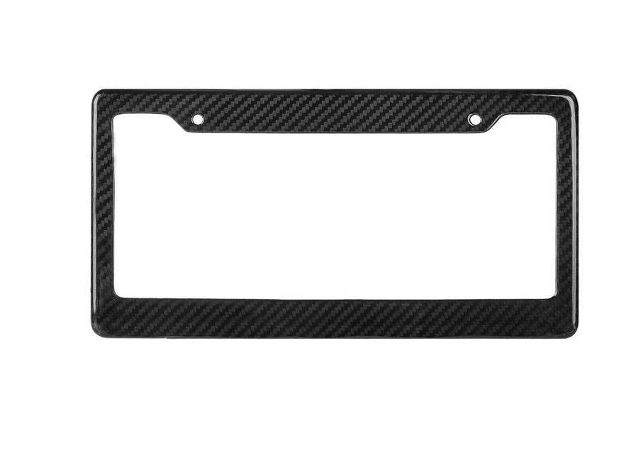 Car license plate frame cover rear carbon fiber wide roof suitable for Toyota